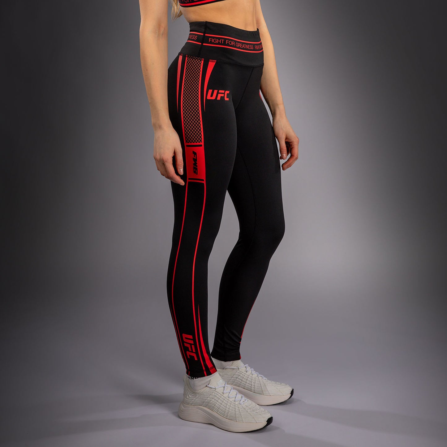 Venum UFC Unity by Venum Authentic Fight Week 女子功能压缩长裤 - 黑色