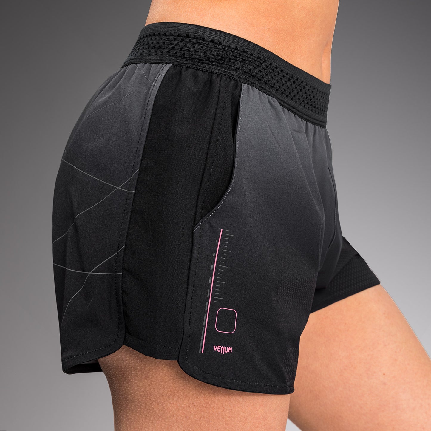 Venum Tactical XT 训练短裤 – 黑色/风暴灰