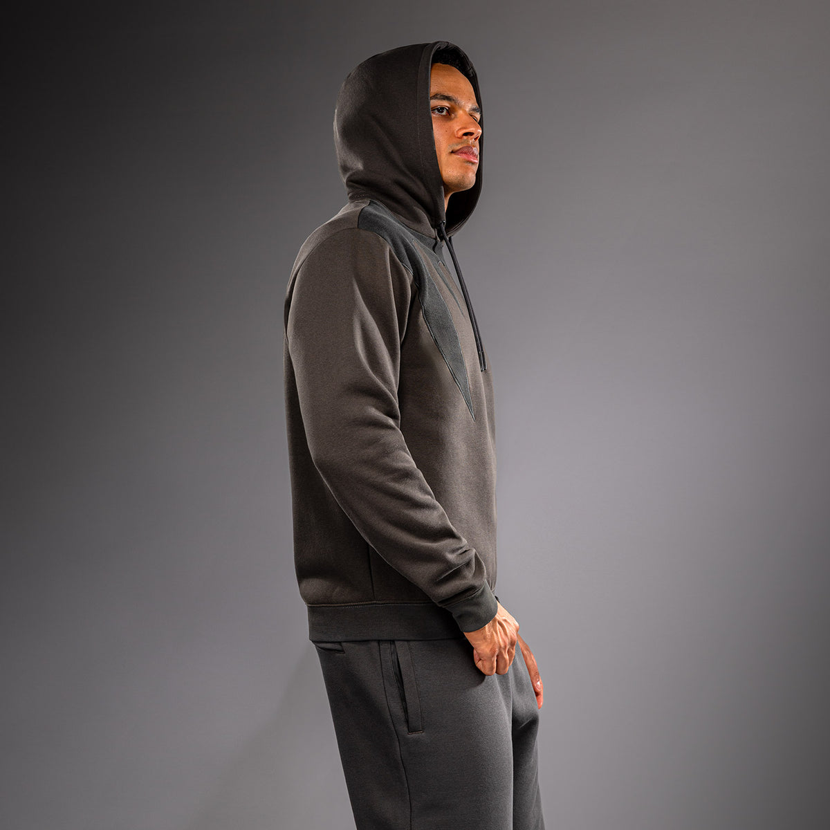 Venum Attack Fleece & Weave 连帽衫 - 灰色