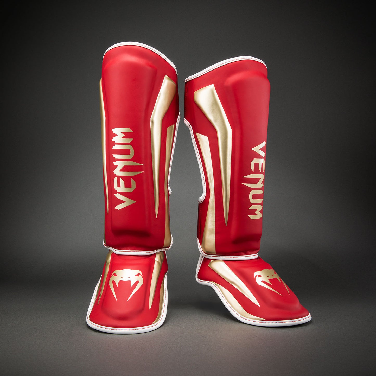 Venum Elite 护胫 – 红色