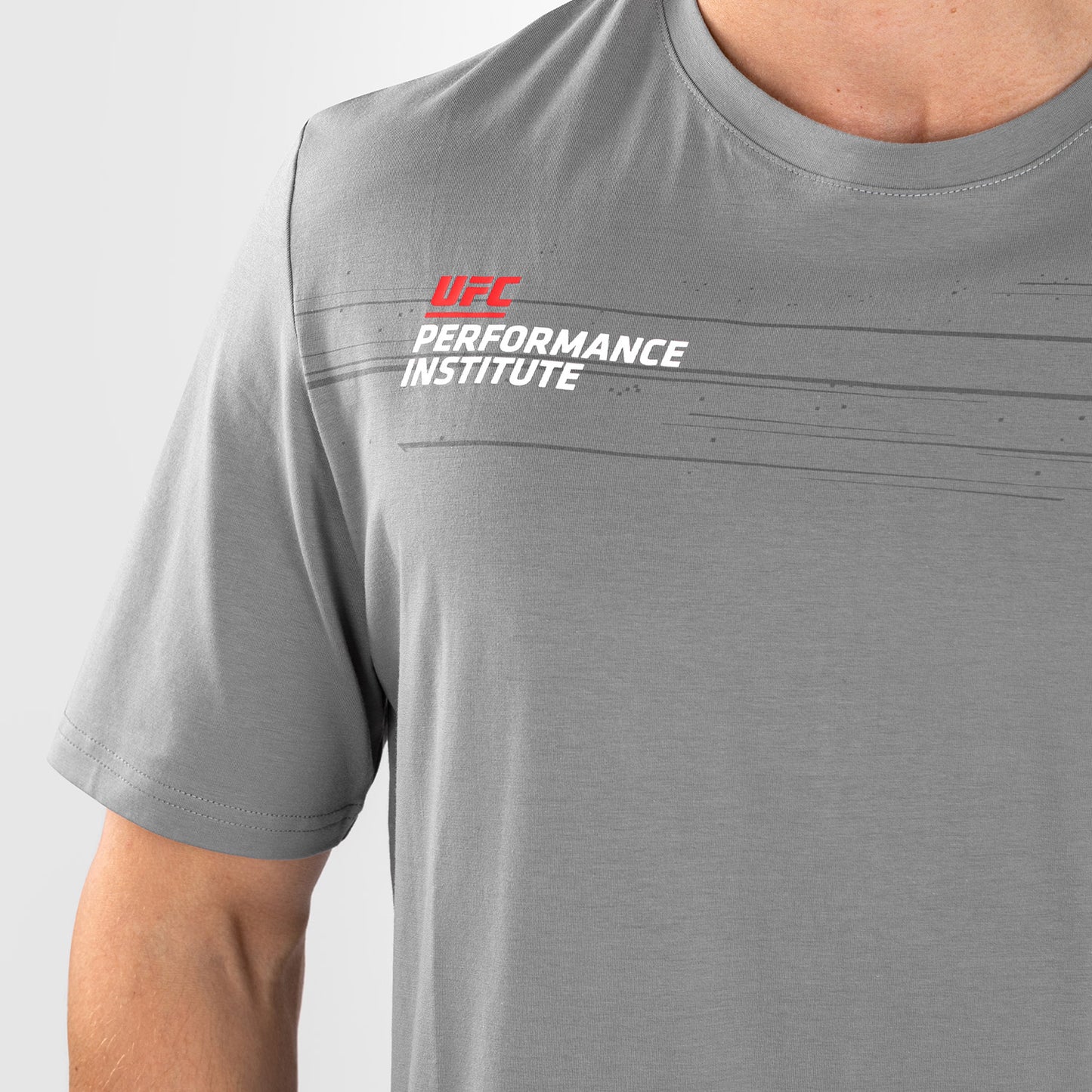 UFC Venum Performance Institute 2.0 男士T恤 – 花灰色