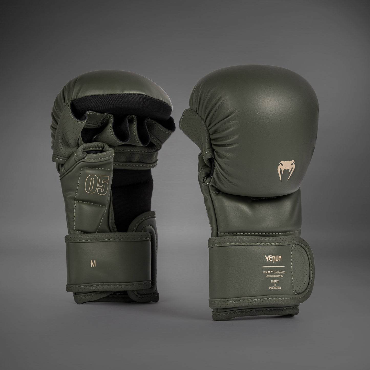 Venum Impact Evo MMA实战手套 – 军绿色
