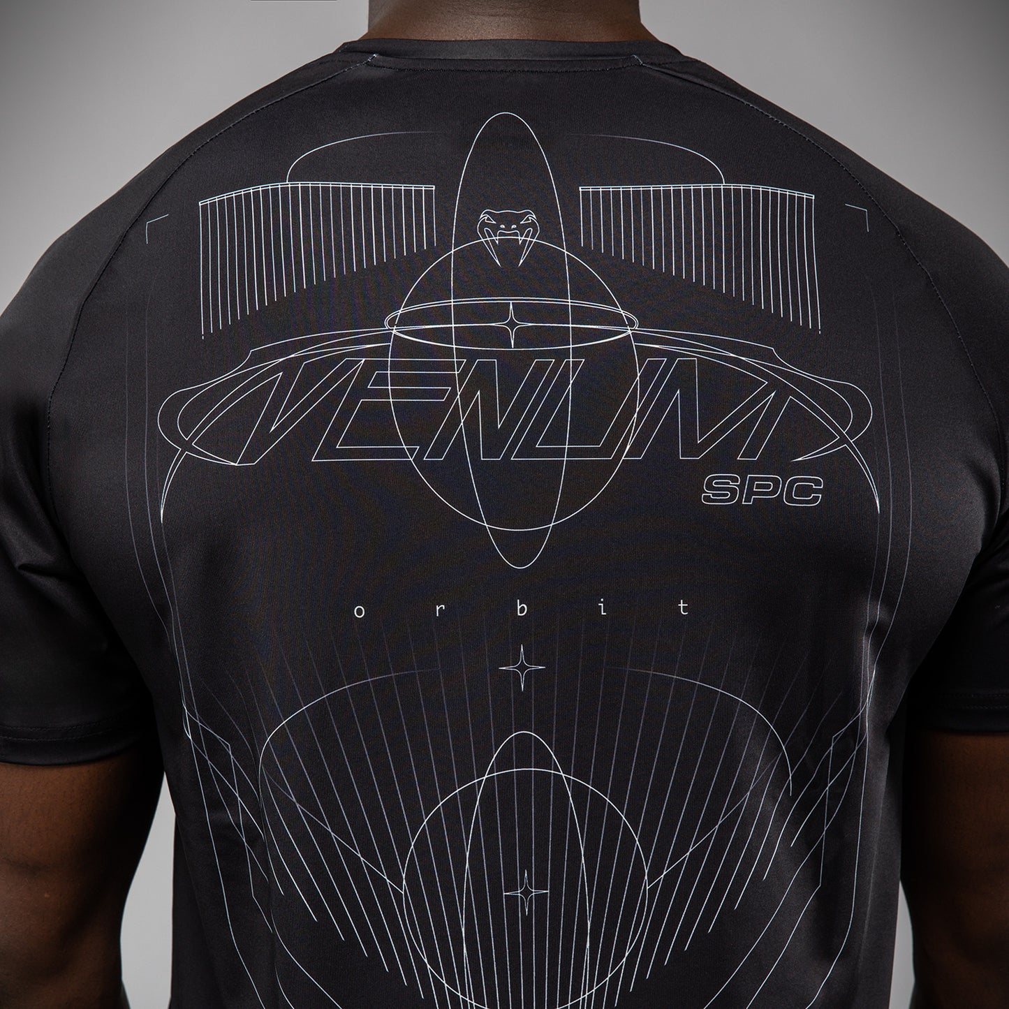 Venum Eclipse Dry Tech T恤 – 黑色/银色