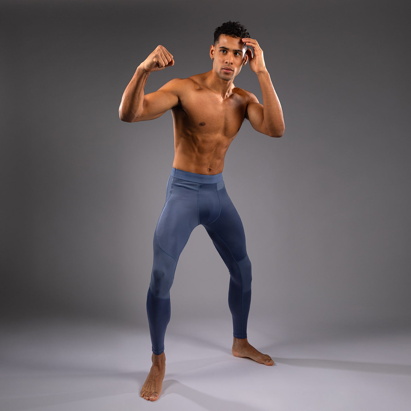 Venum G-Fit Air 男士紧身裤 – 雾蓝色