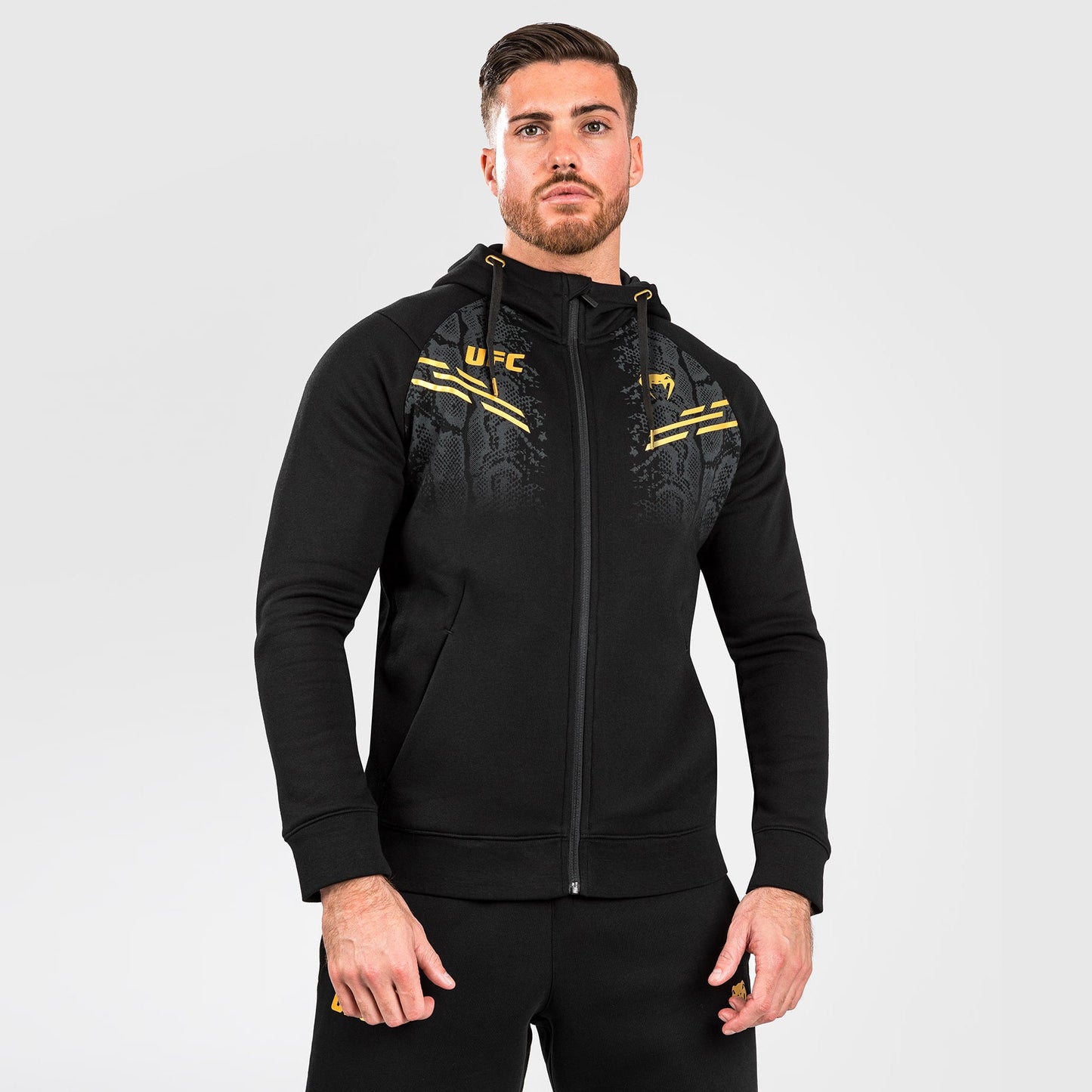 UFC Adrenaline by Venum Replica 男款拉链连帽衫 – Champion