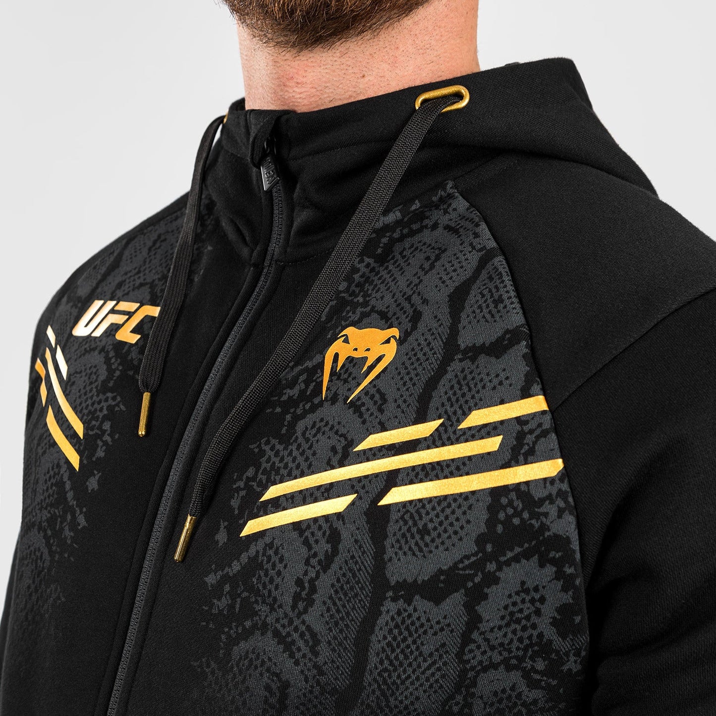 UFC Adrenaline by Venum Replica 男款拉链连帽衫 – Champion