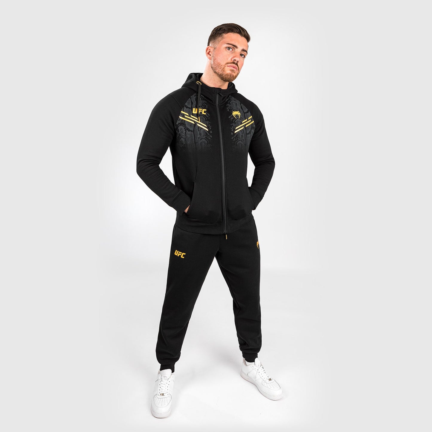 UFC Adrenaline by Venum Replica 男款拉链连帽衫 – Champion