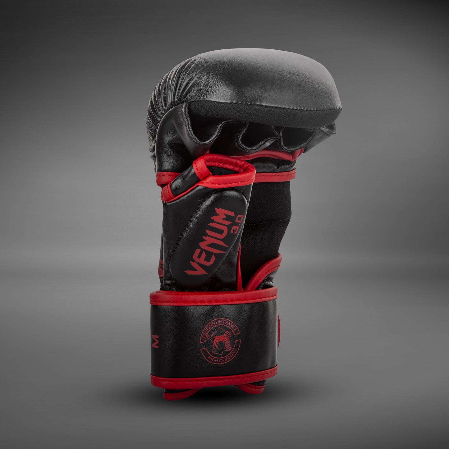 Venum Challenger 3.0 实战手套 – 黑色/红色