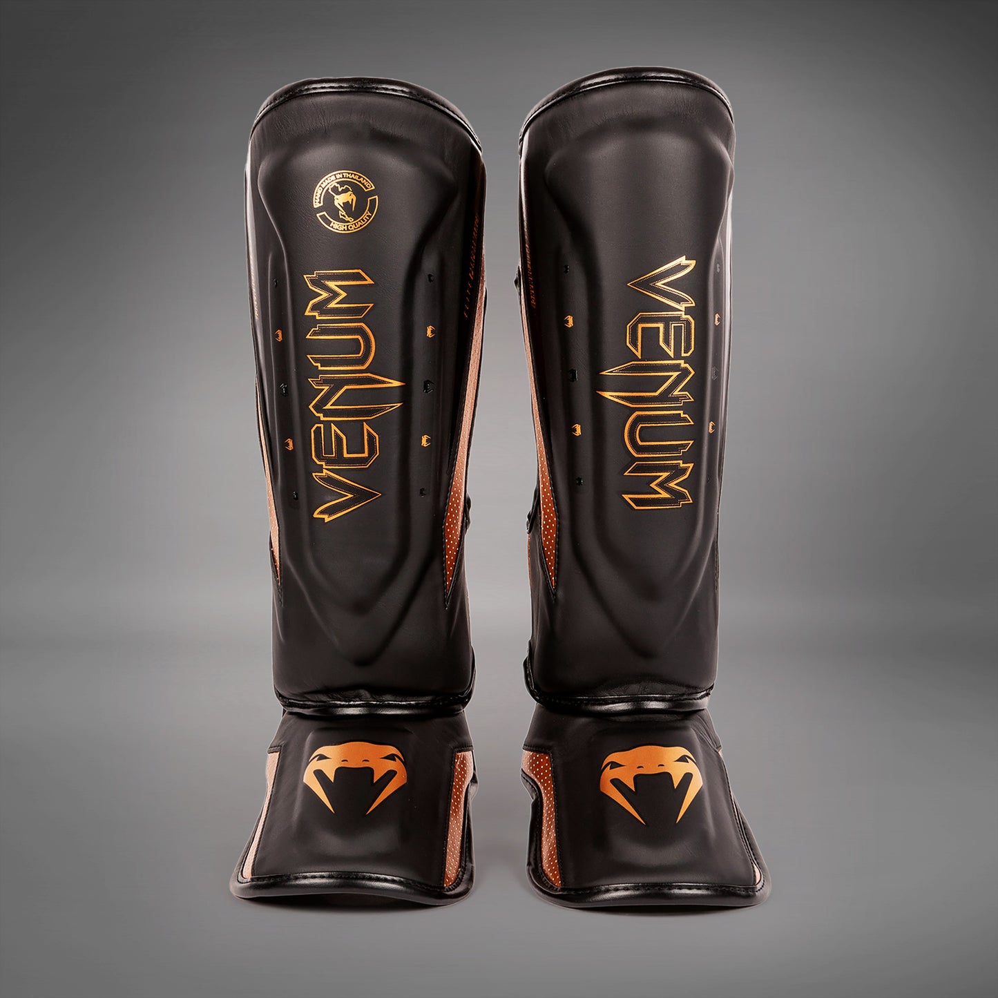 Venum Elite Evo 护胫 – 黑色/青铜色