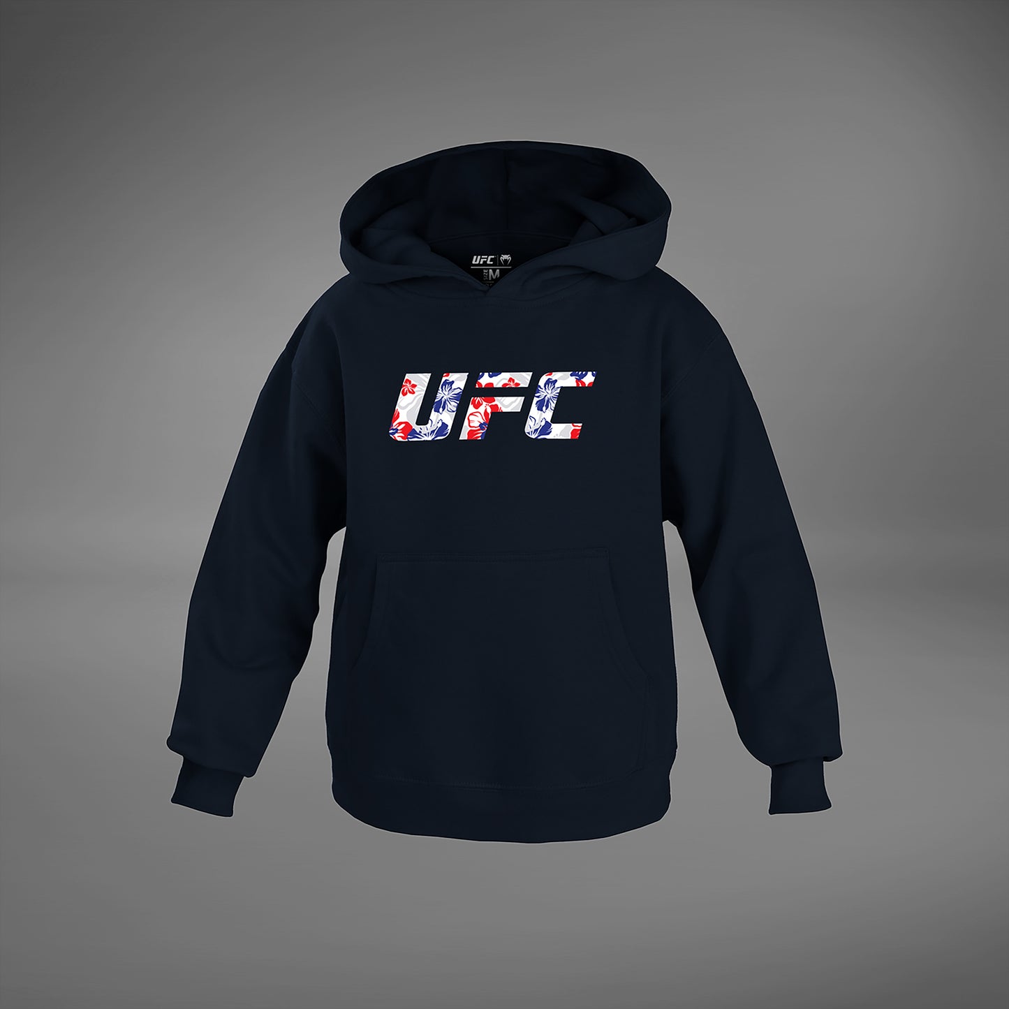 Kids UFC Unrivaled by Venum 藏青色Max Holloway连帽衫