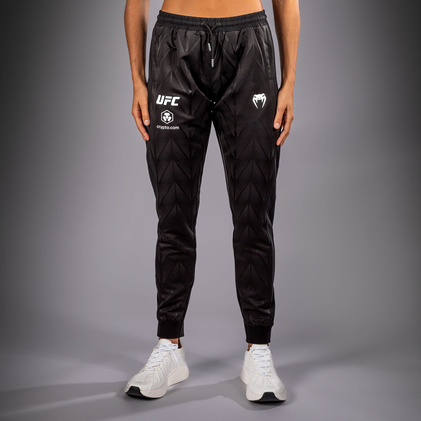 Women's UFC Zenith by Venum 黑色 Authentic格斗夜出场长裤