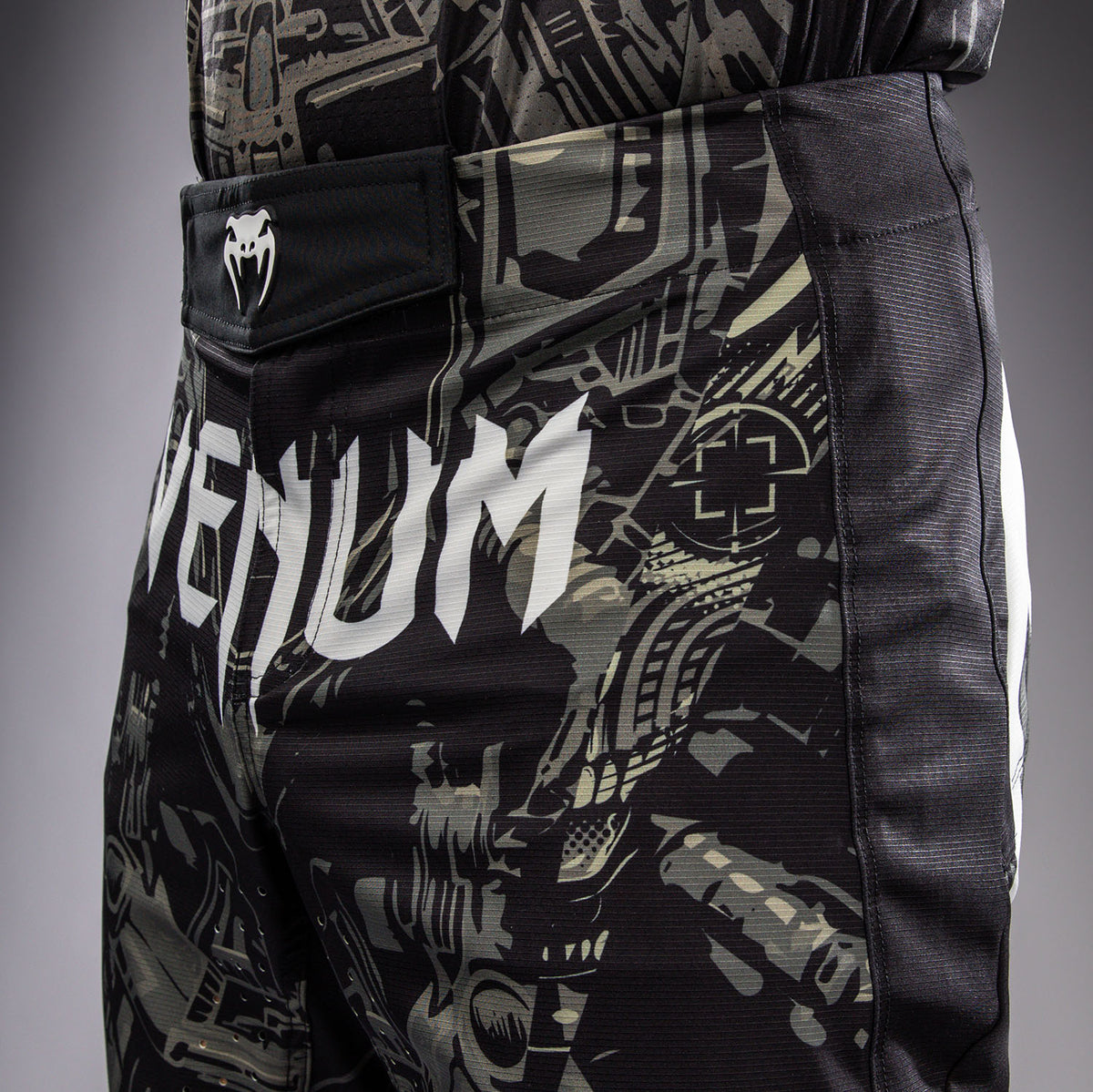 Venum MX Elite 越野摩托骑行裤 - 黑色/沙色