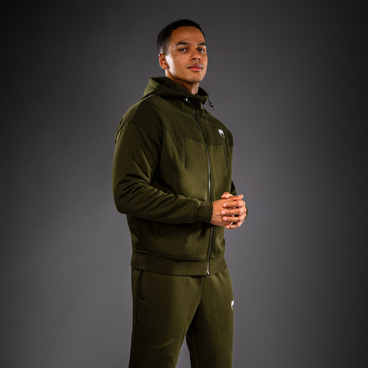 Venum Attack Fleece & Weave 运动夹克 - 卡其色