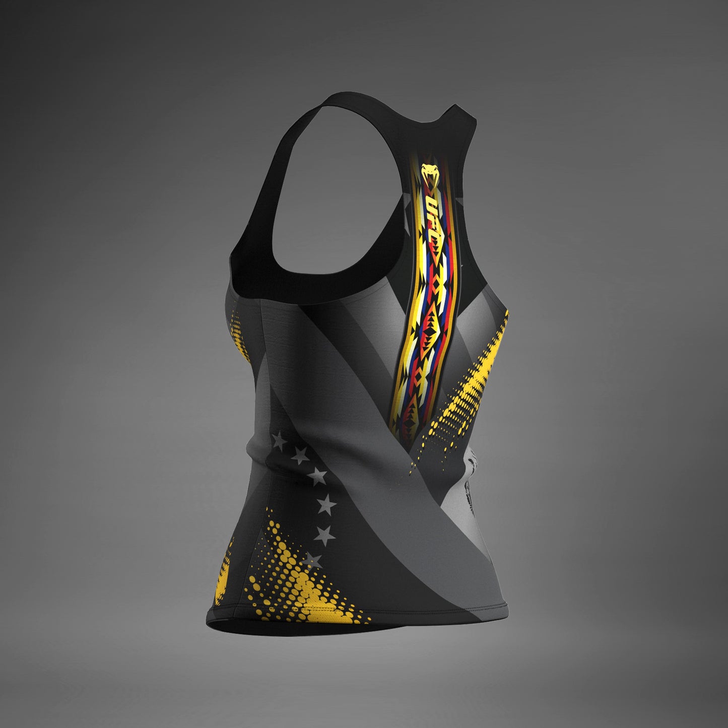 Women’s UFC Unrivaled by Venum 黑色Julianna Peña运动长款内衣