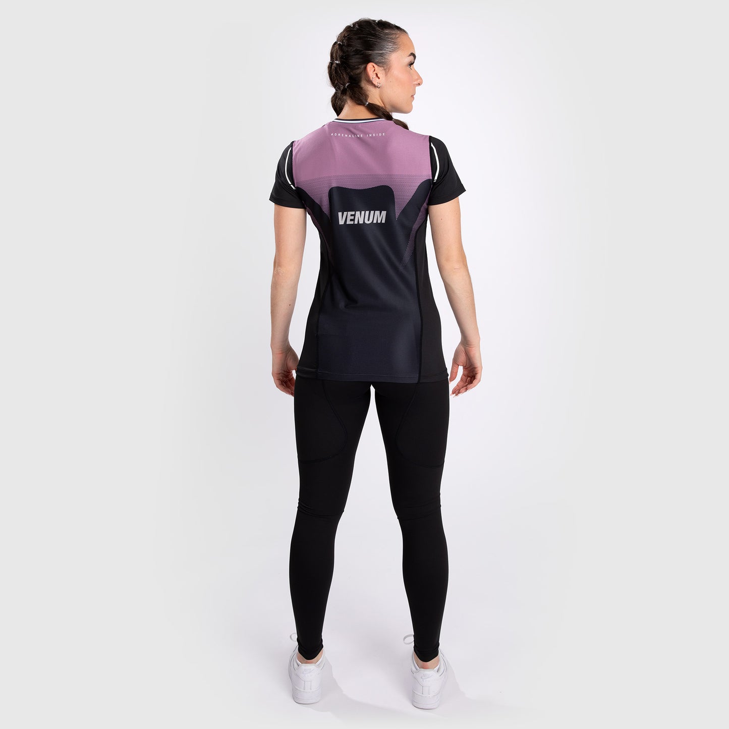 Venum Adrenaline 女士 Dry Tech T恤 – 紫色
