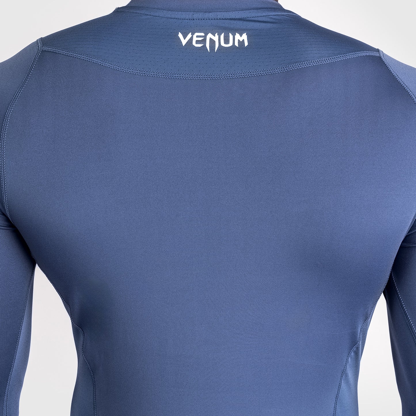 Venum Attack 男士长袖紧身防磨衣 – 藏青色