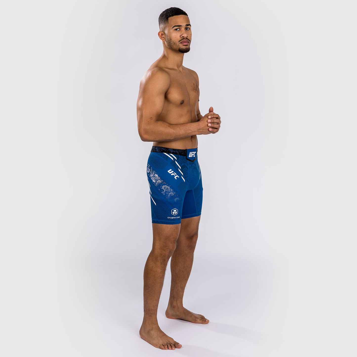 UFC Adrenaline by Venum Authentic Fight Night 男士综合格斗短裤 – 蓝色