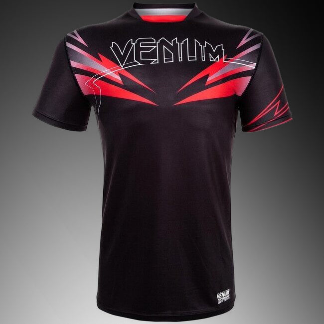 Venum Sharp 3.0 Dry-Tech T恤 – 黑色/红色