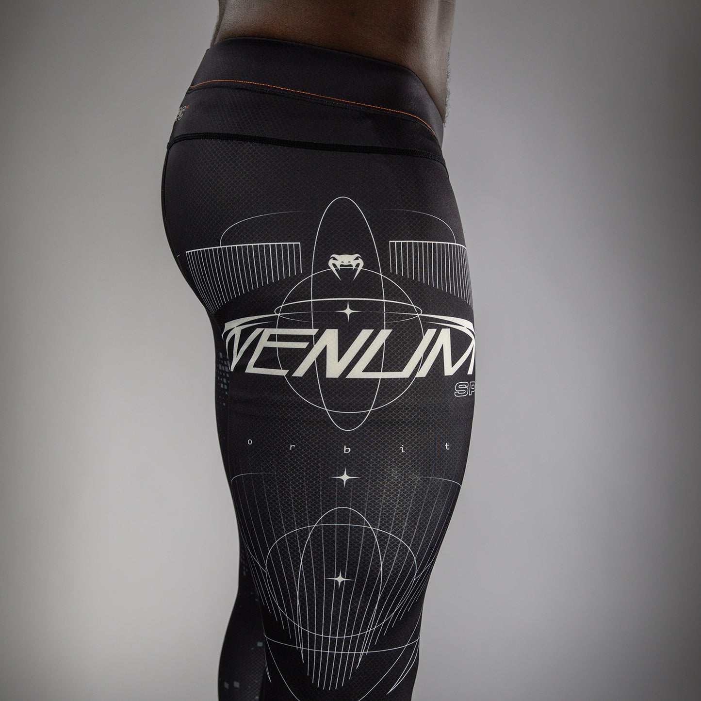 Venum Eclipse 紧身裤 – 黑色/象牙色