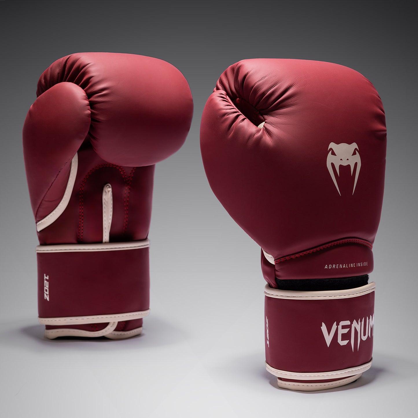 Venum Contender 1.5 拳击手套 – 酒红色/沙色