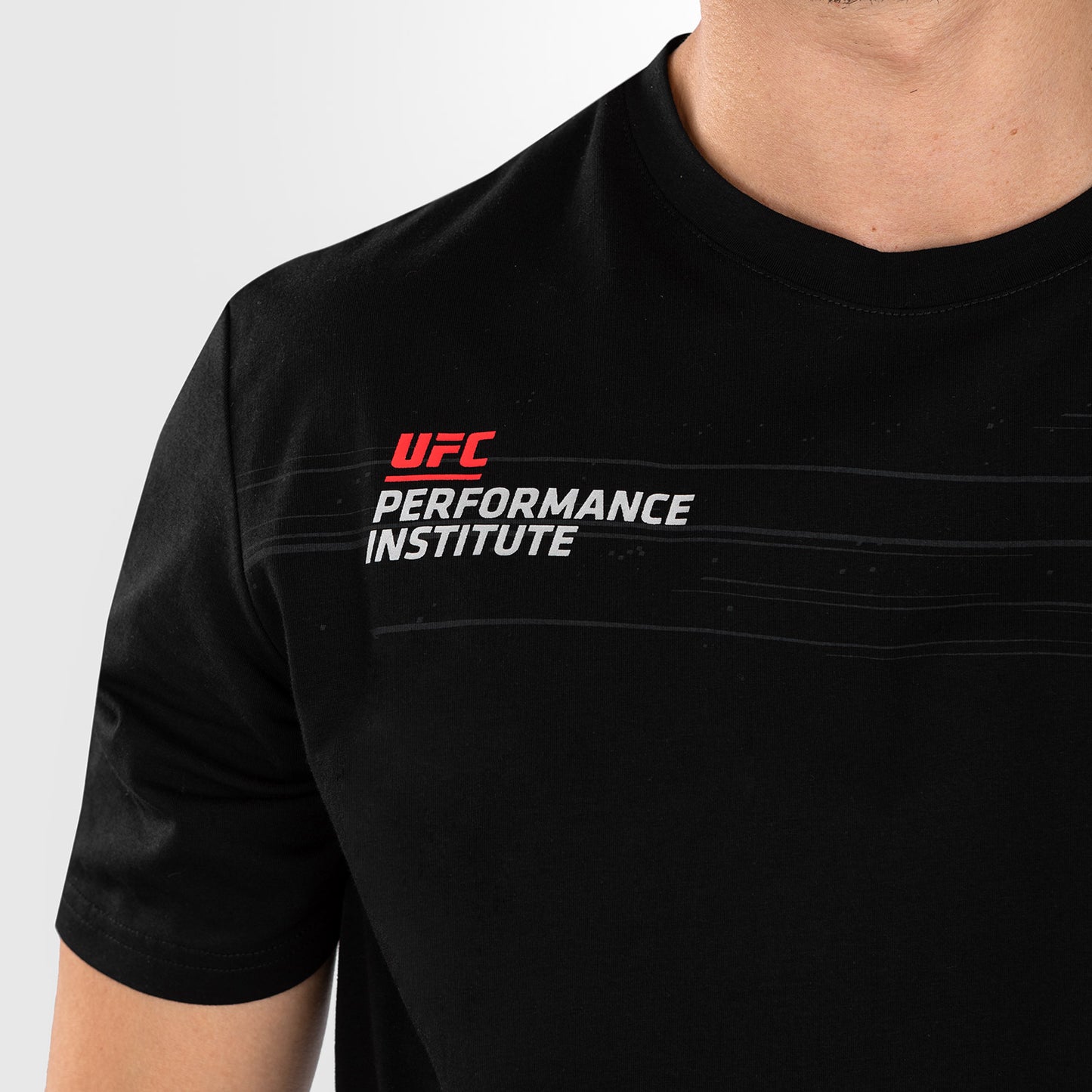 UFC Venum Performance Institute 2.0 男士T恤 – 黑色/红色