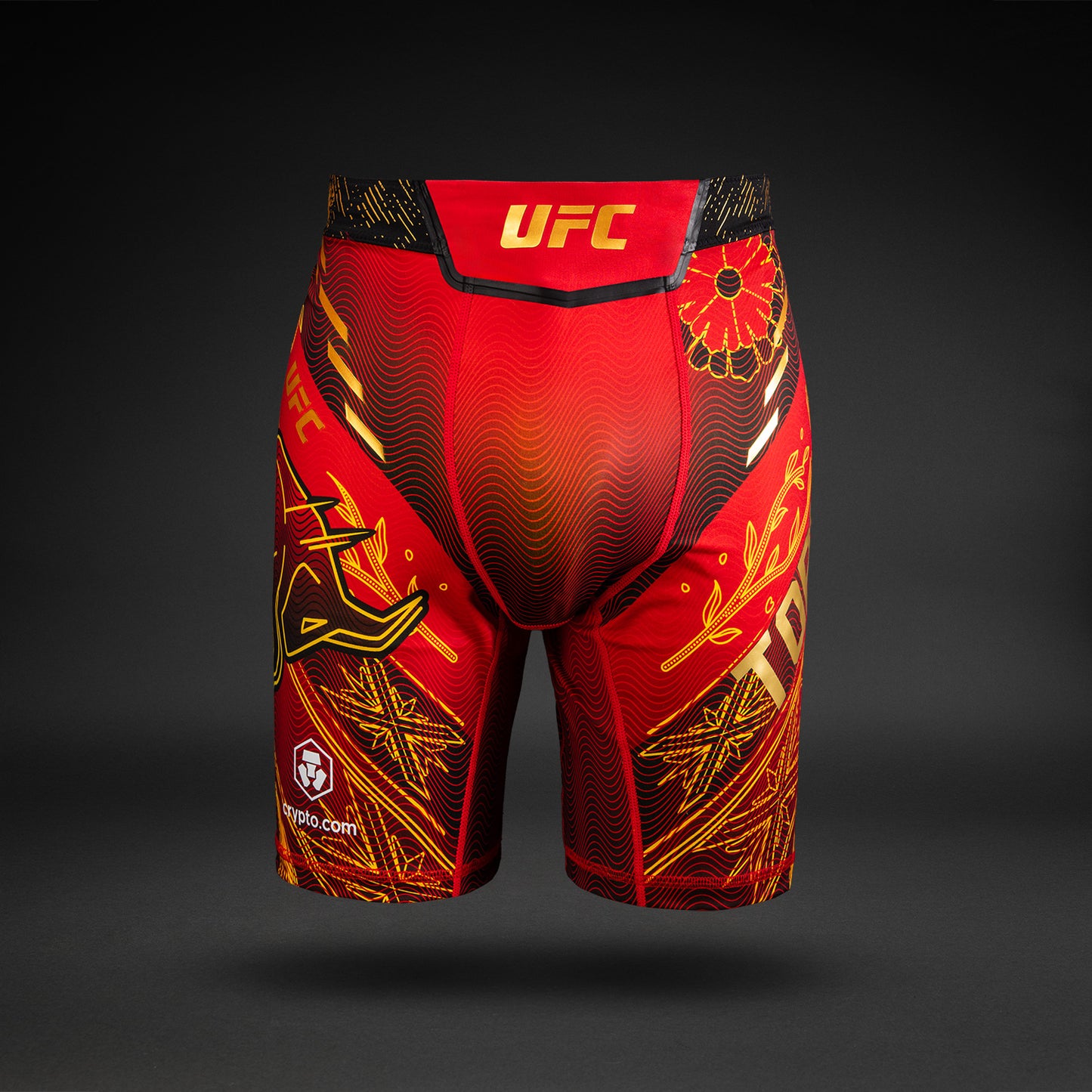 男士Venum UFC Unrivaled Red Ilia Topuria综合格斗短裤
