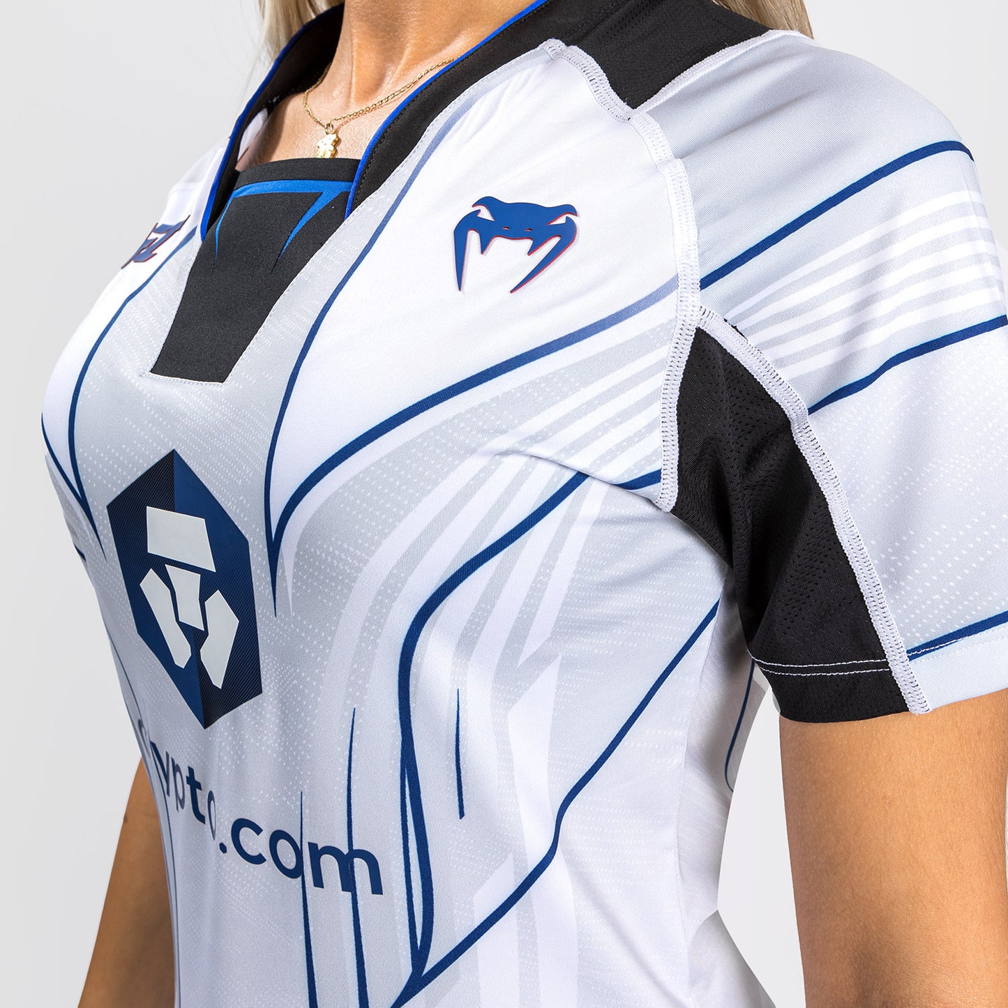 Venum UFC Authentic Fight Night 2.0 Midnight Edition 女士出场运动衫 – 冰色