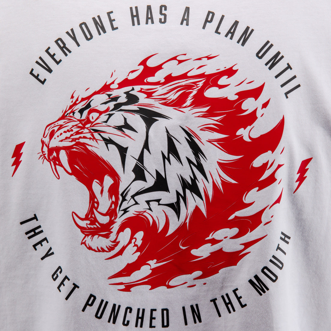 Venum x Mike Tyson: Tiger无袖T恤 – 纯白色