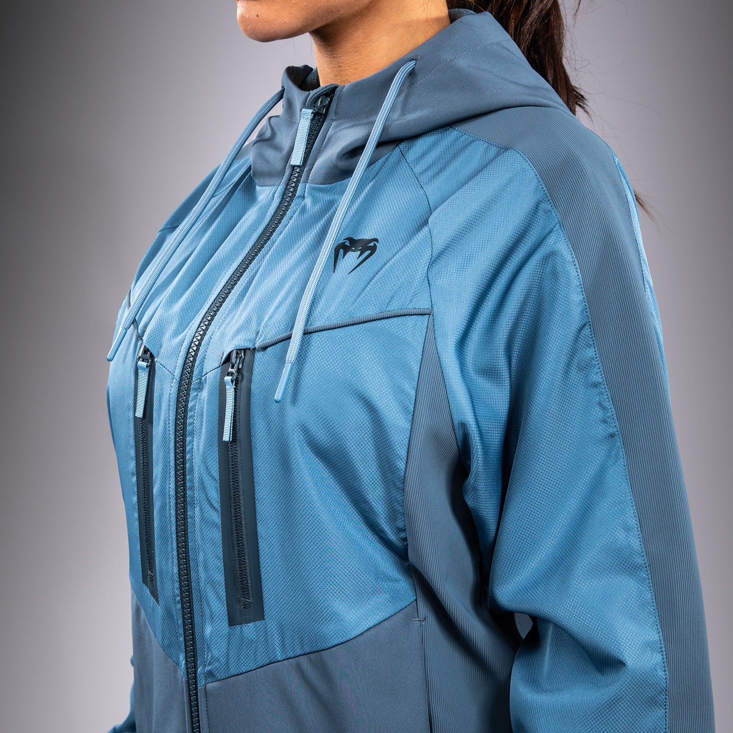 Venum Women Laser 3.0 运动夹克 – 蓝色
