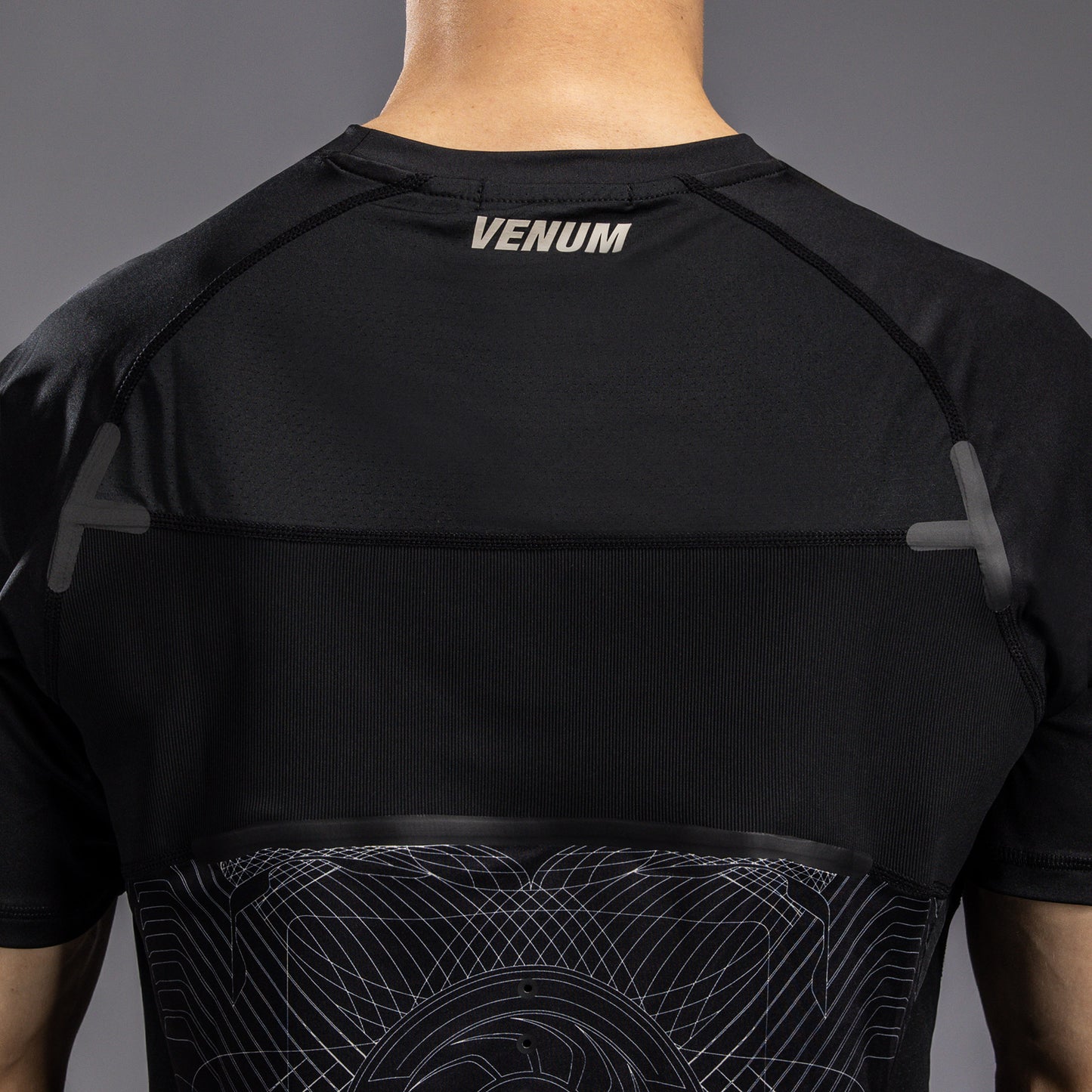 Venum G-Fit Air 男士 Dry-Tech T恤 – 深黑色/沙色