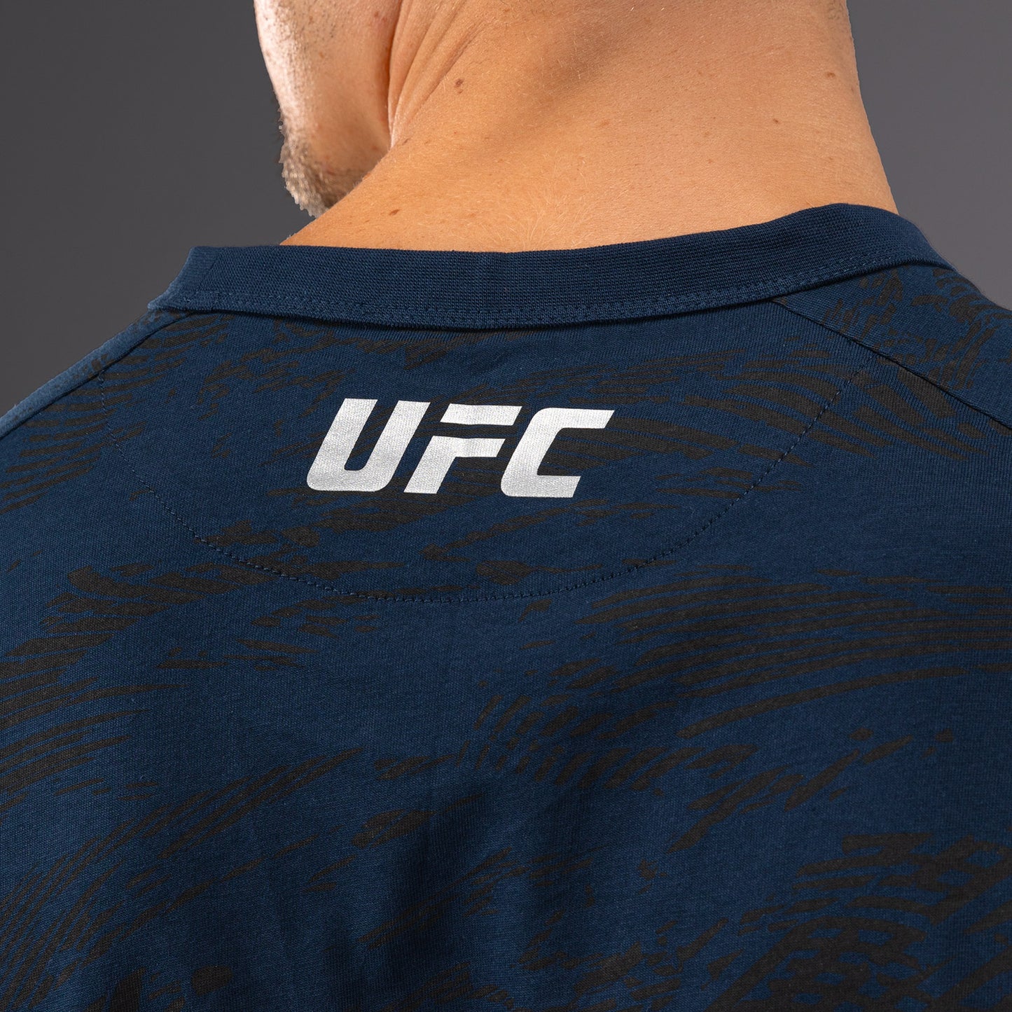 UFC Fusion by Venum Fight Week 男士长袖T恤 – 海洋蓝