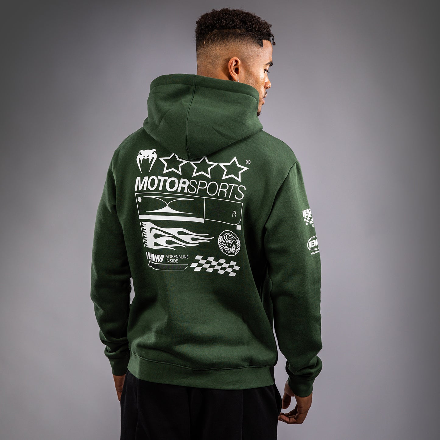 Venum Motorsport 连帽衫 – 森林绿