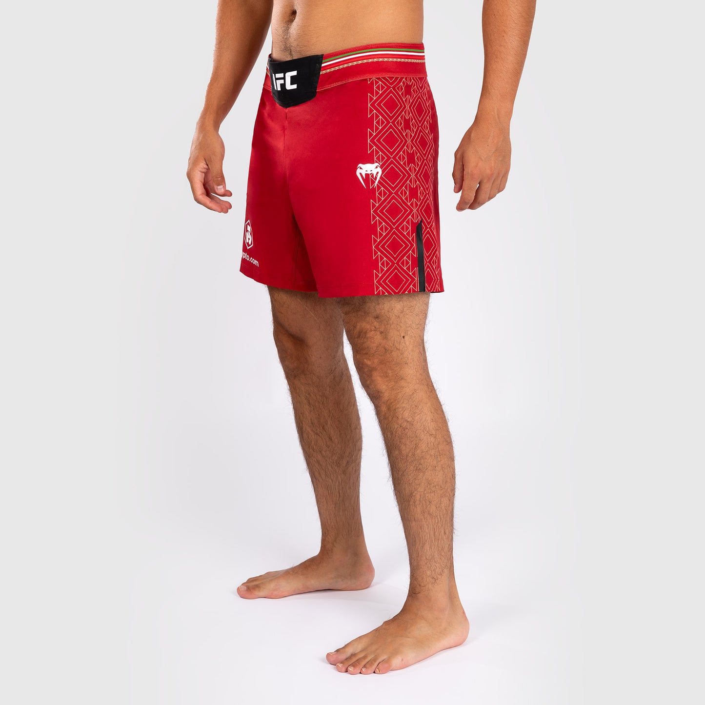 Noche UFC by Venum Authentic Fight Night 男士格斗短裤 – 短款 – 红色