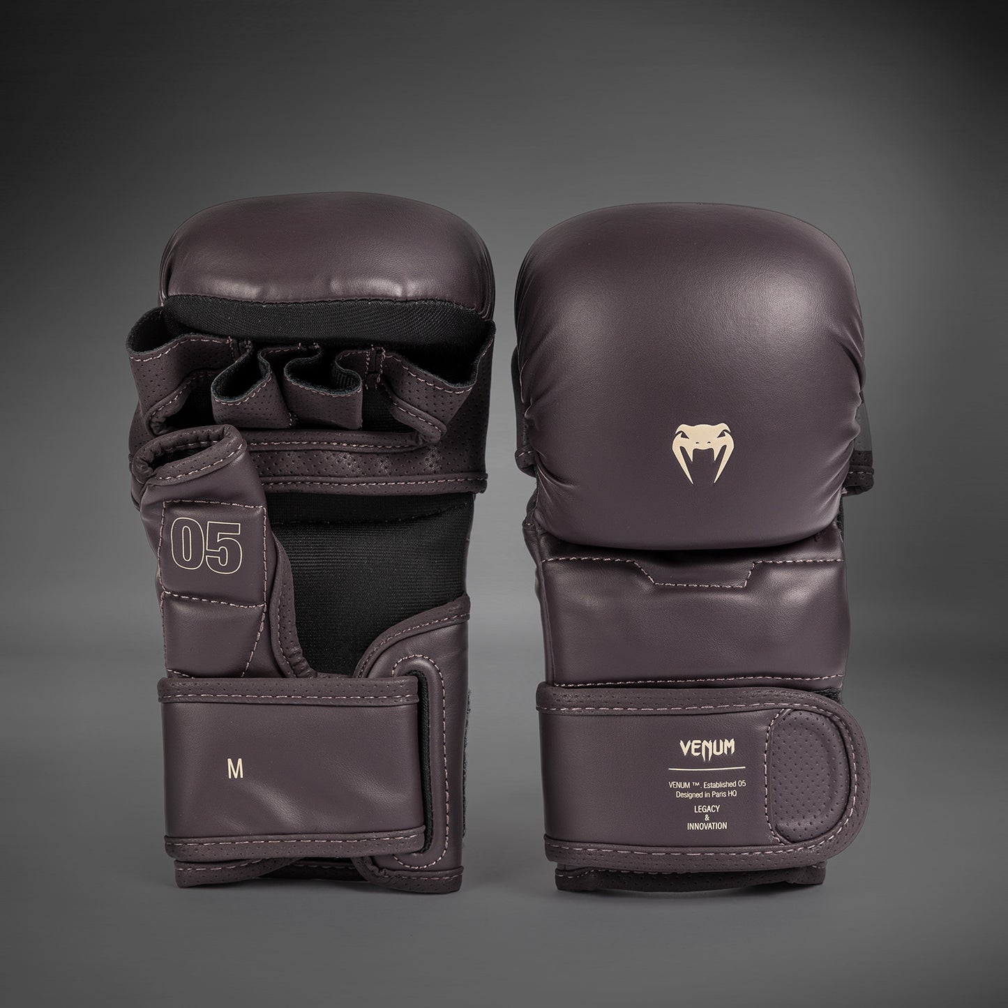 Venum Impact Evo MMA实战手套 – 巧克力色
