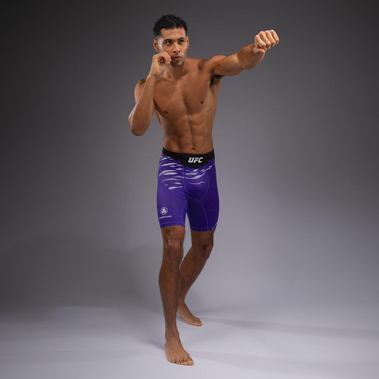 UFC Fusion by Venum Authentic Fight Night 男士综合格斗短裤 – 紫色