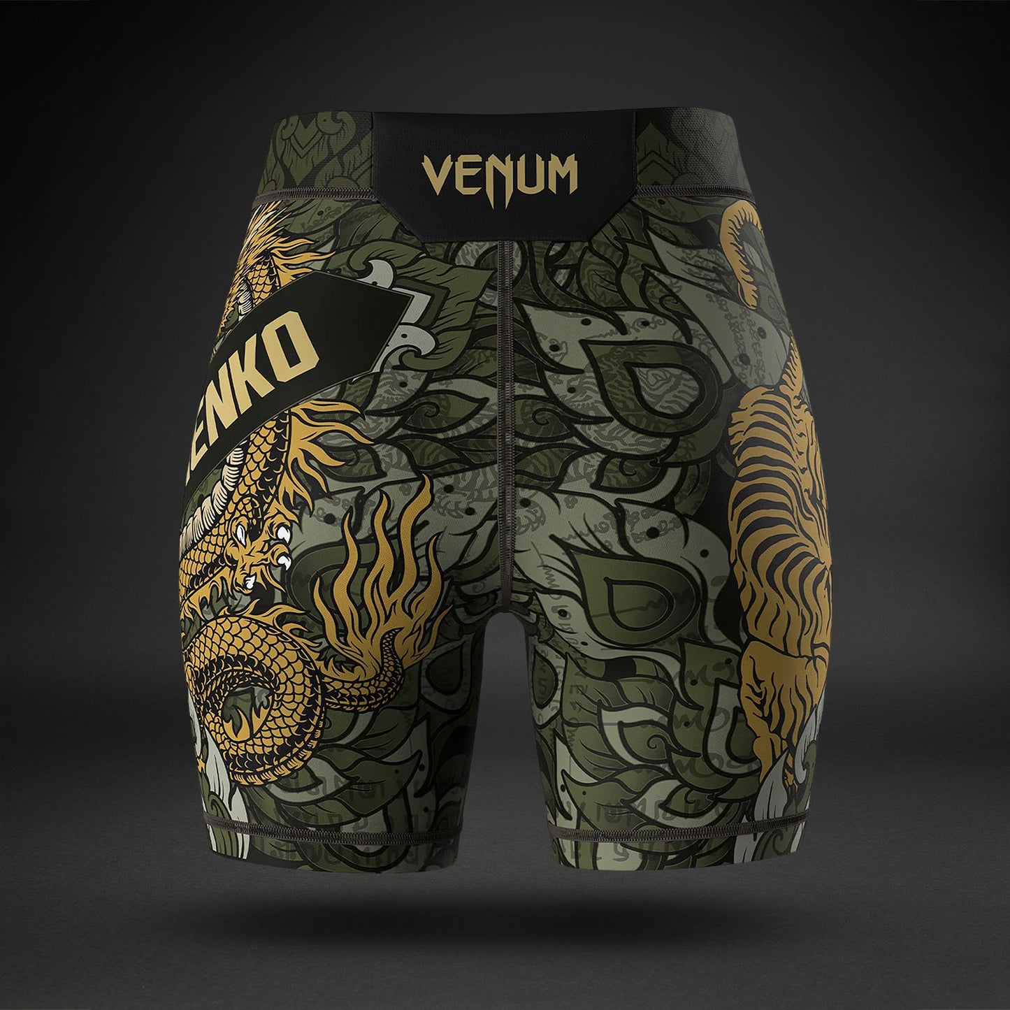 Women’s UFC Unrivaled by Venum 绿色Valentina Shevchenko 综合格斗短裤