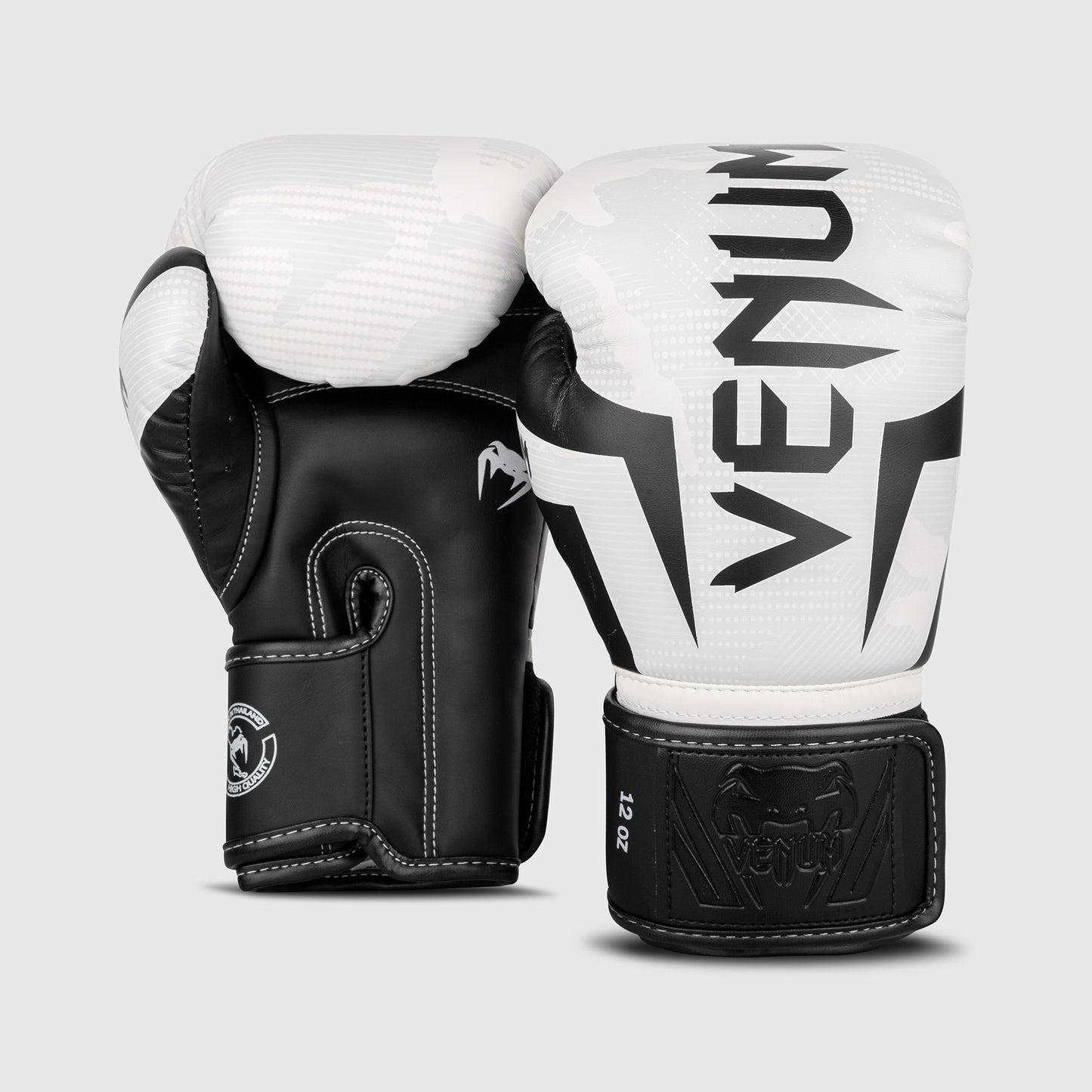 Venum Elite 拳击手套 – 白色/迷彩色