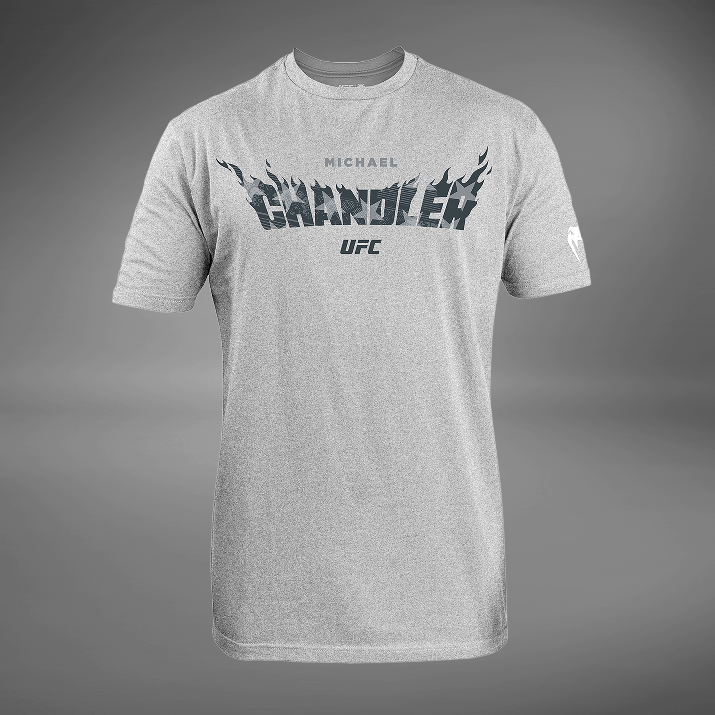 男士款Venum UFC Unrivaled Heather Grey Michael Chandler T恤