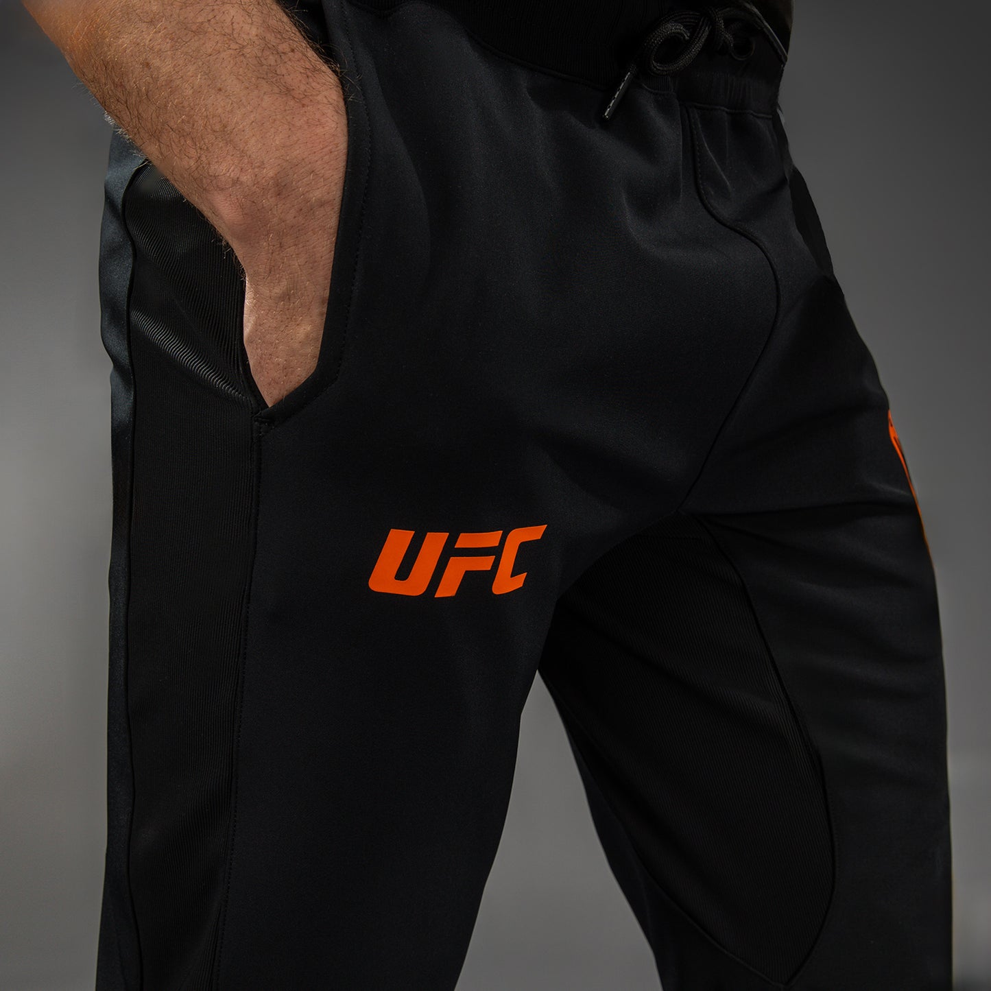 男士款 UFC Zenith by Venum 真实格斗周长裤 – 黑色