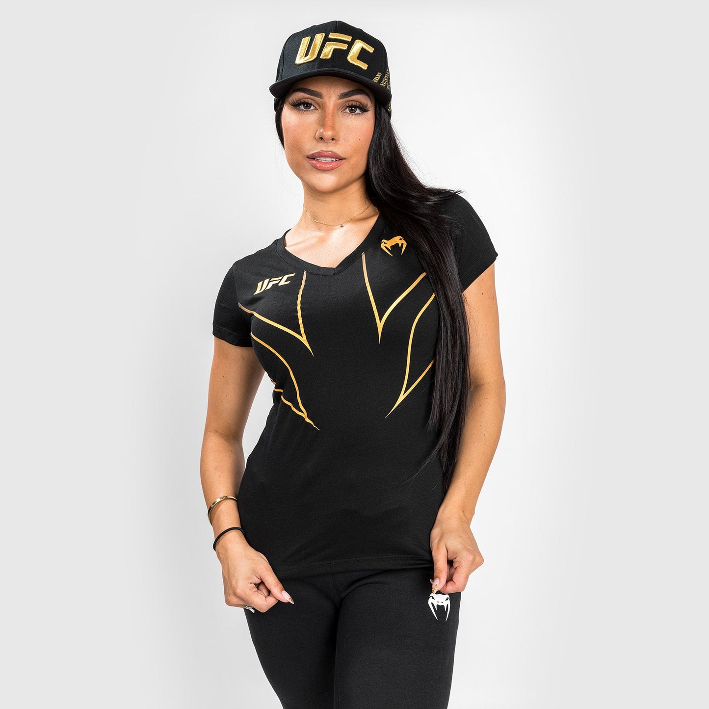 UFC Venum Fight Night 2.0 女士款T恤 – Champion