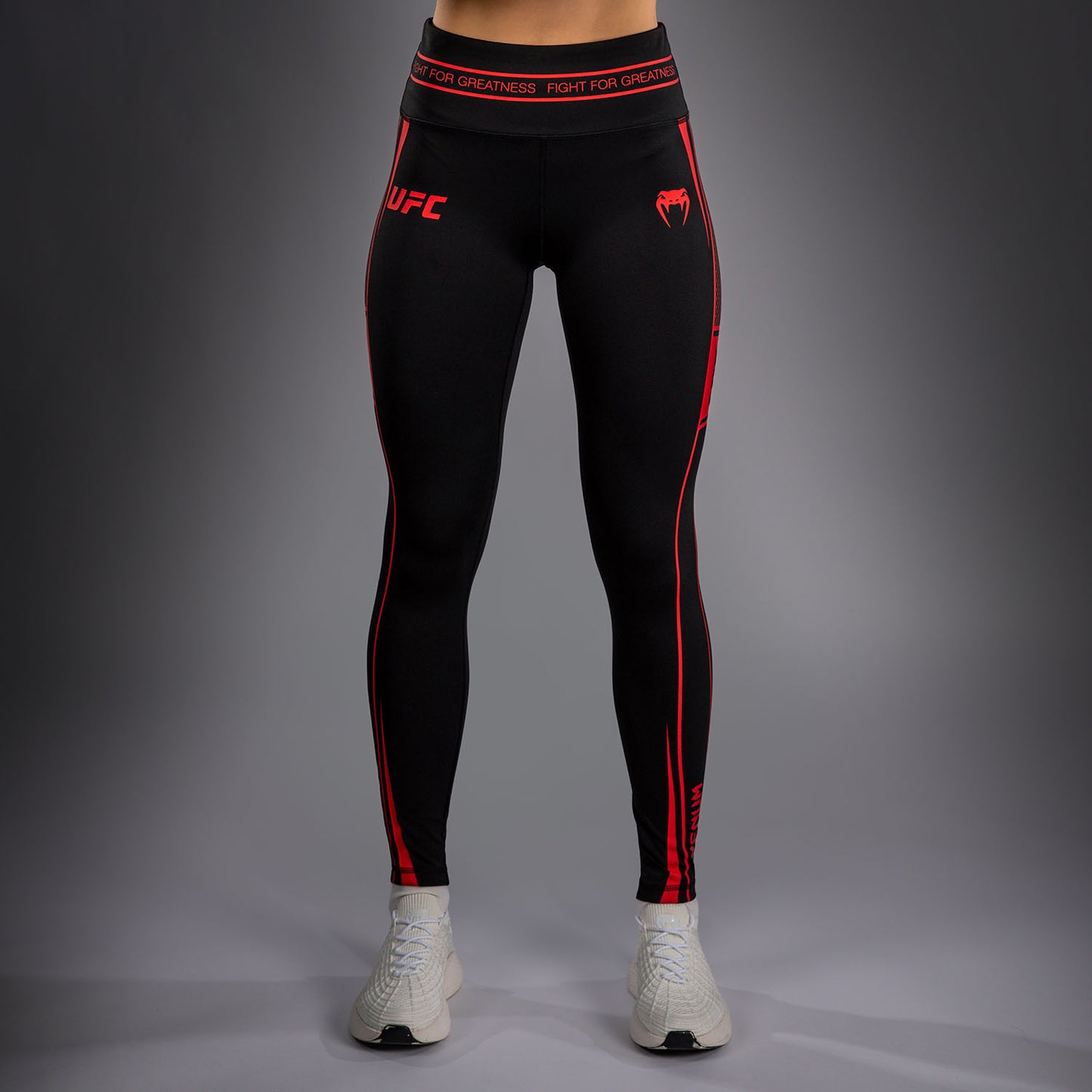Venum UFC Unity by Venum Authentic Fight Week 女子功能压缩长裤 - 黑色