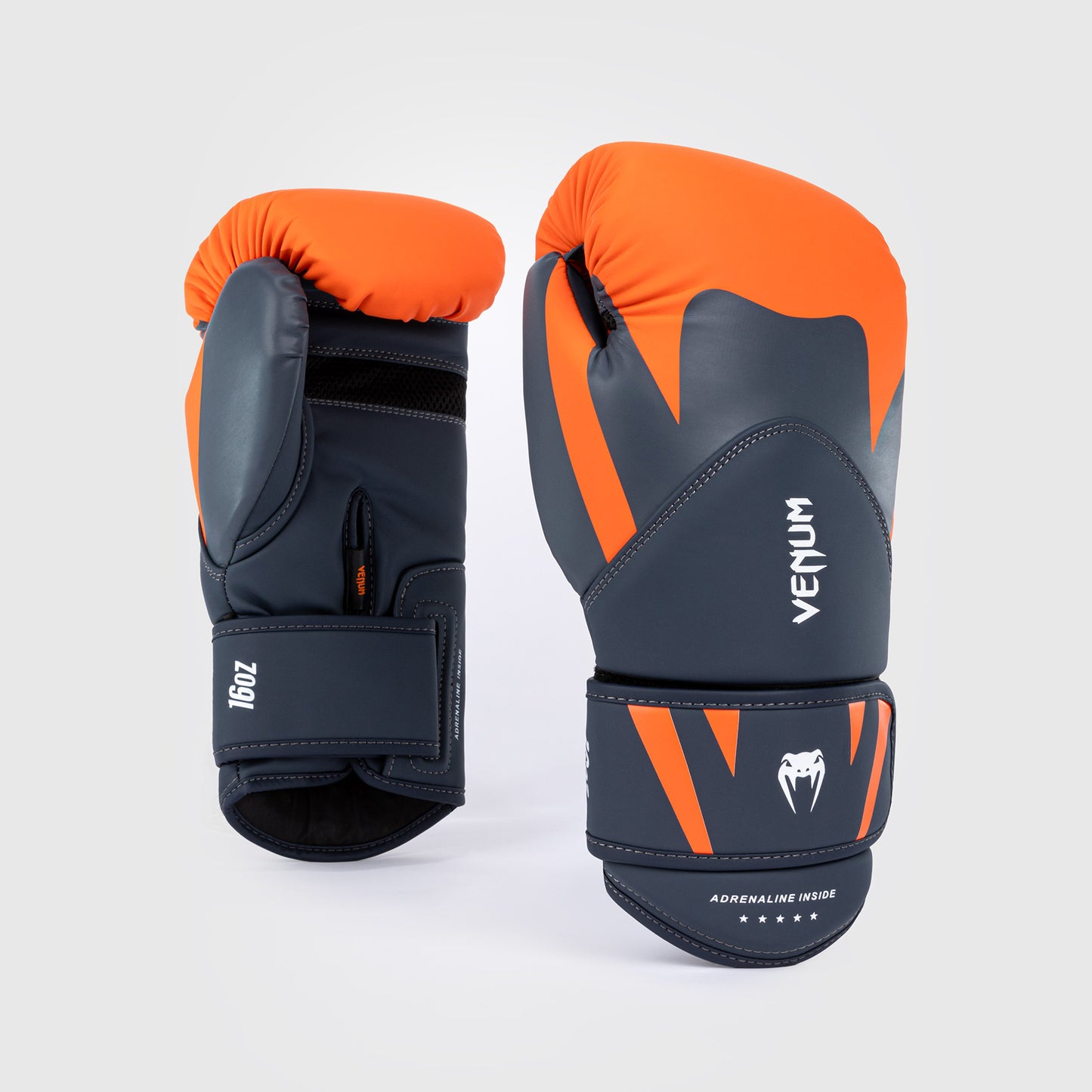 Venum Challenger 4.0 拳击手套 – 橙色/藏青色