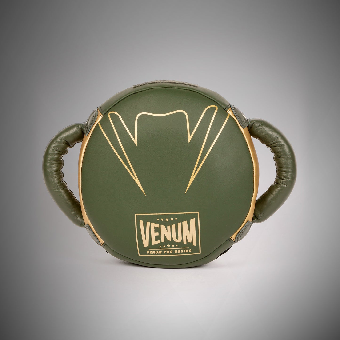 Venum Pro 拳击迷你圆形打击盾 – 卡其色/金色