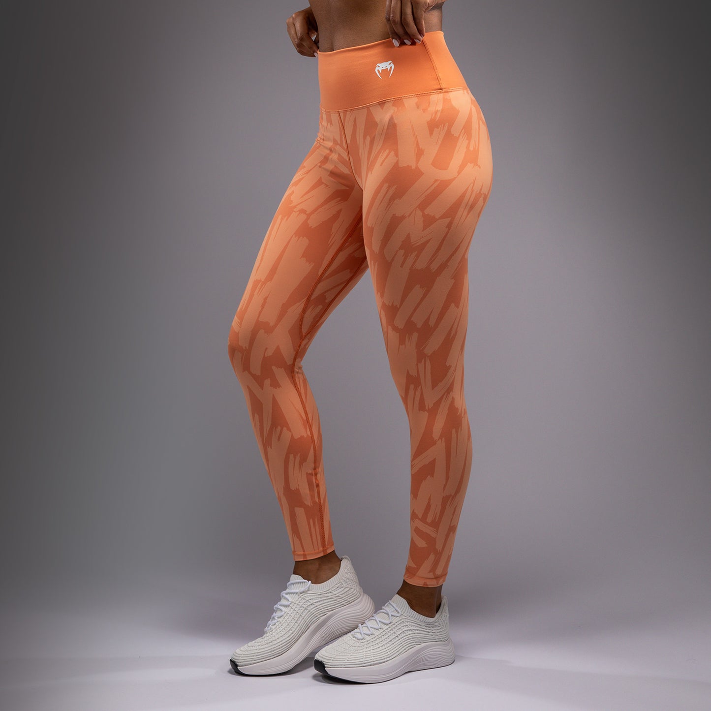 Venum Graffiti 女士紧身裤 – 天鹅绒杏色