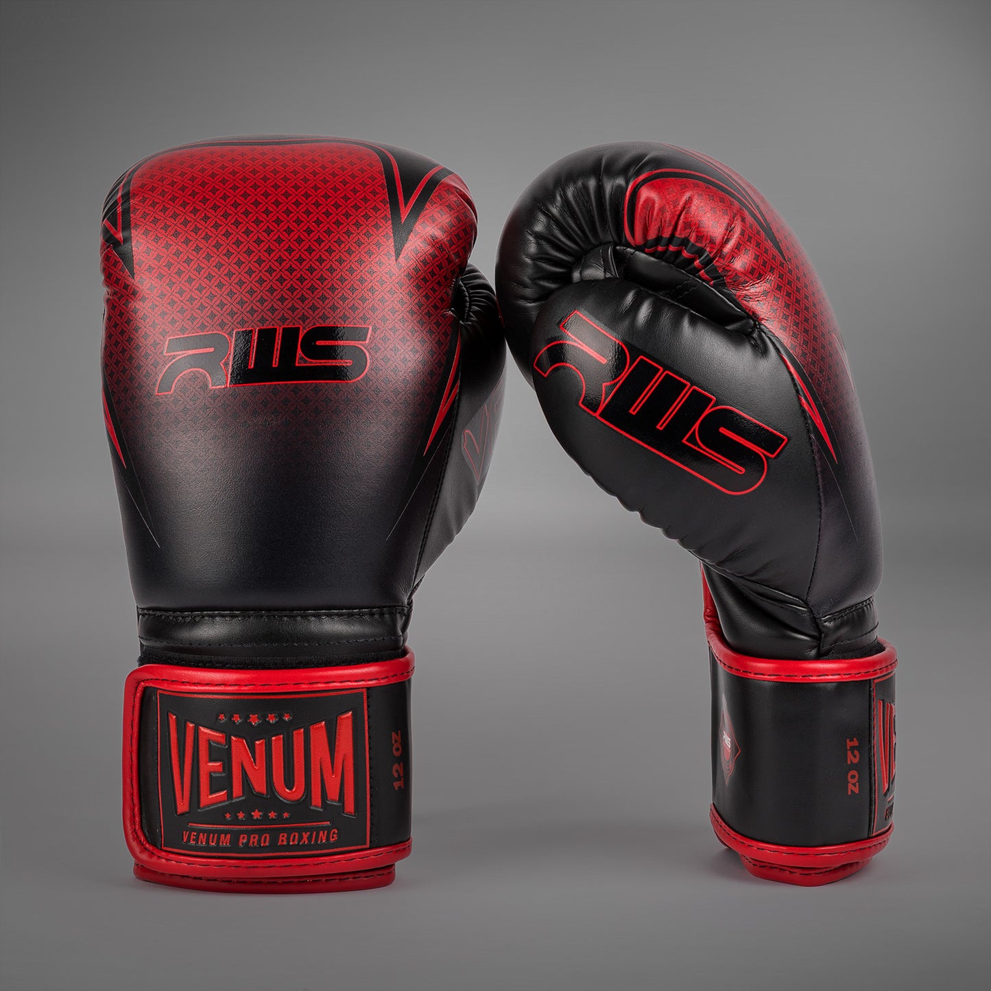 Venum x RWS 2.0 拳击手套 – 黑色/红色
