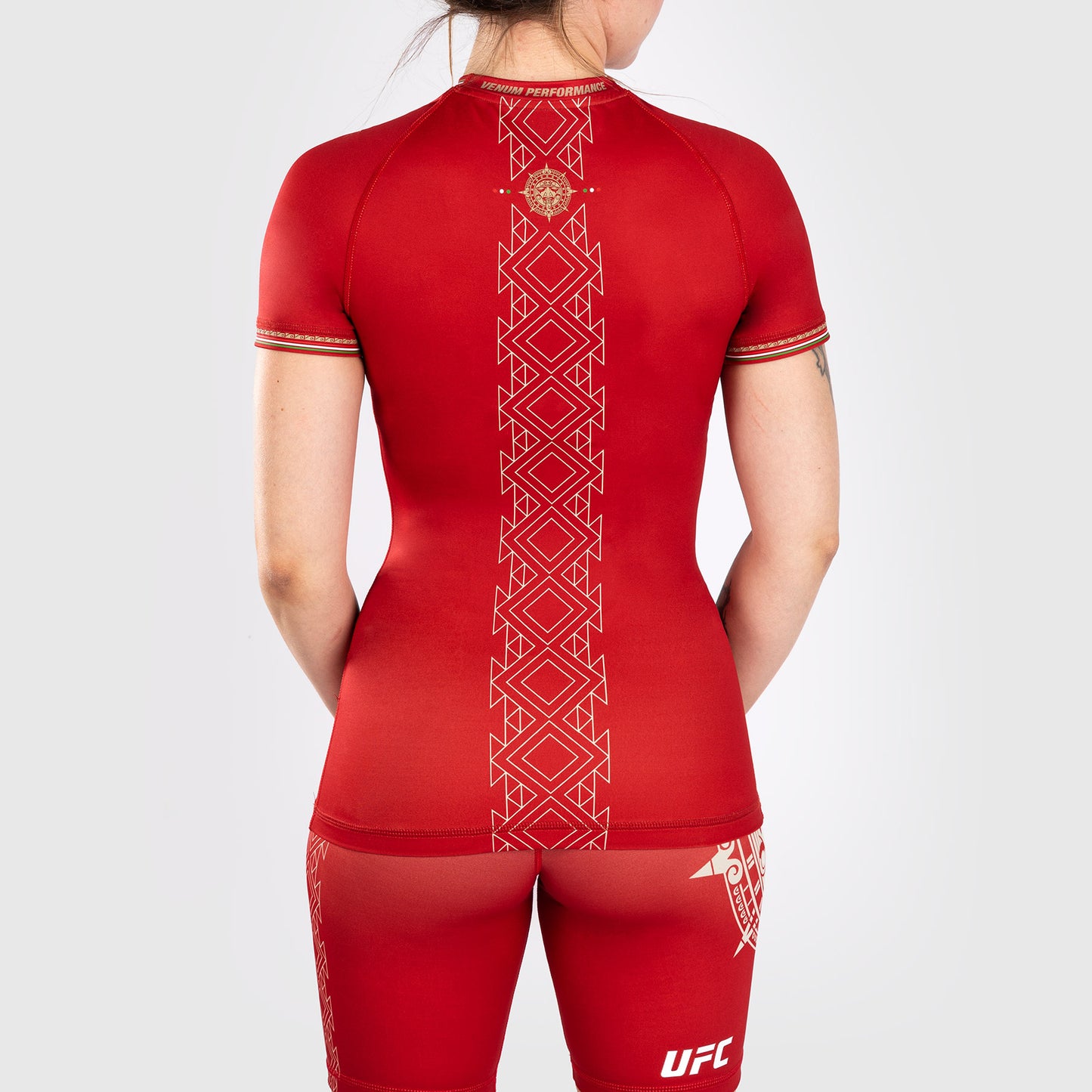 Noche UFC By Venum Authentic Fight Night 女士紧身防磨衣–红色