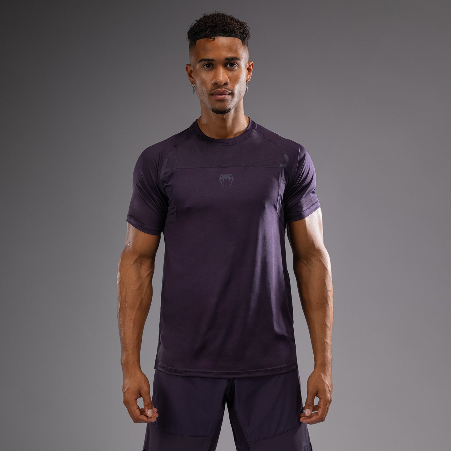 Venum G-Fit Air 男士 Dry-Tech T恤 – 深紫色