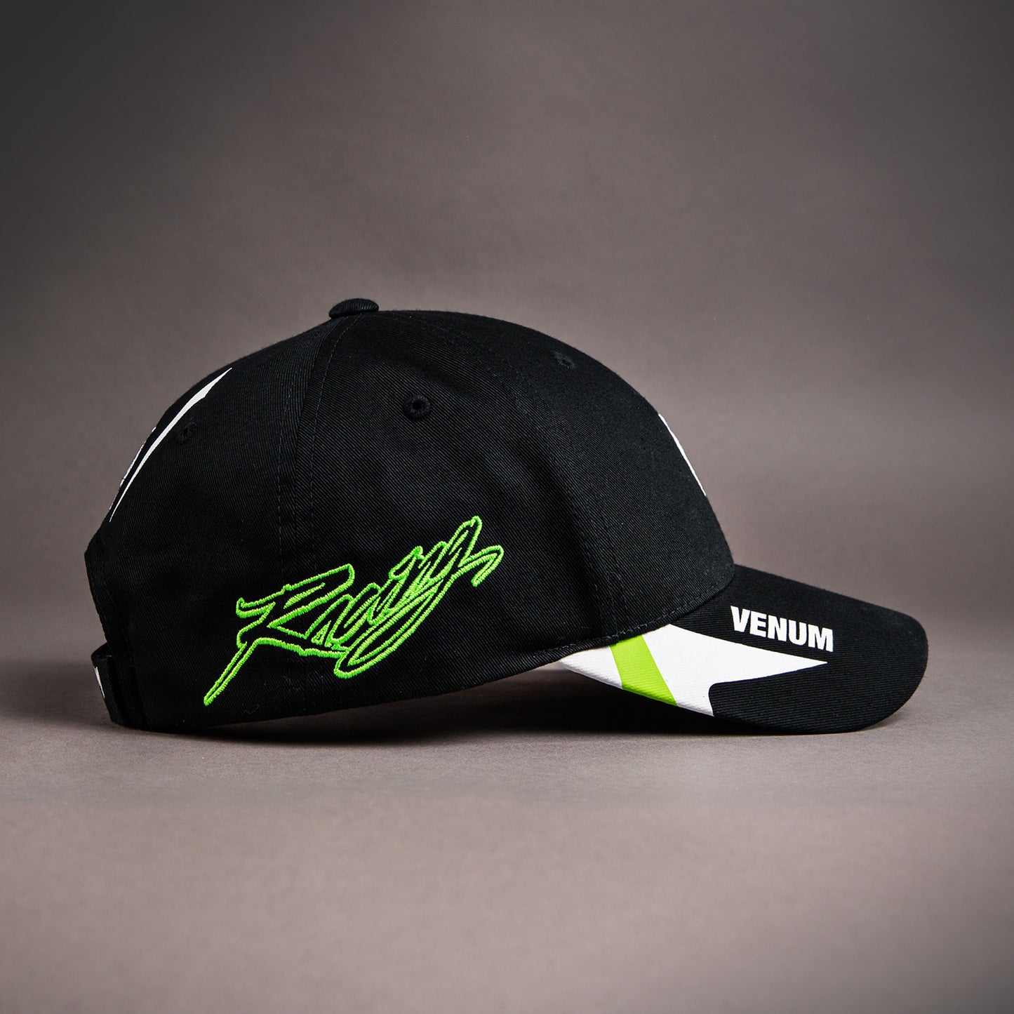 Venum x Bud Racing 棒球帽 – 黑色/白色/酸橙绿