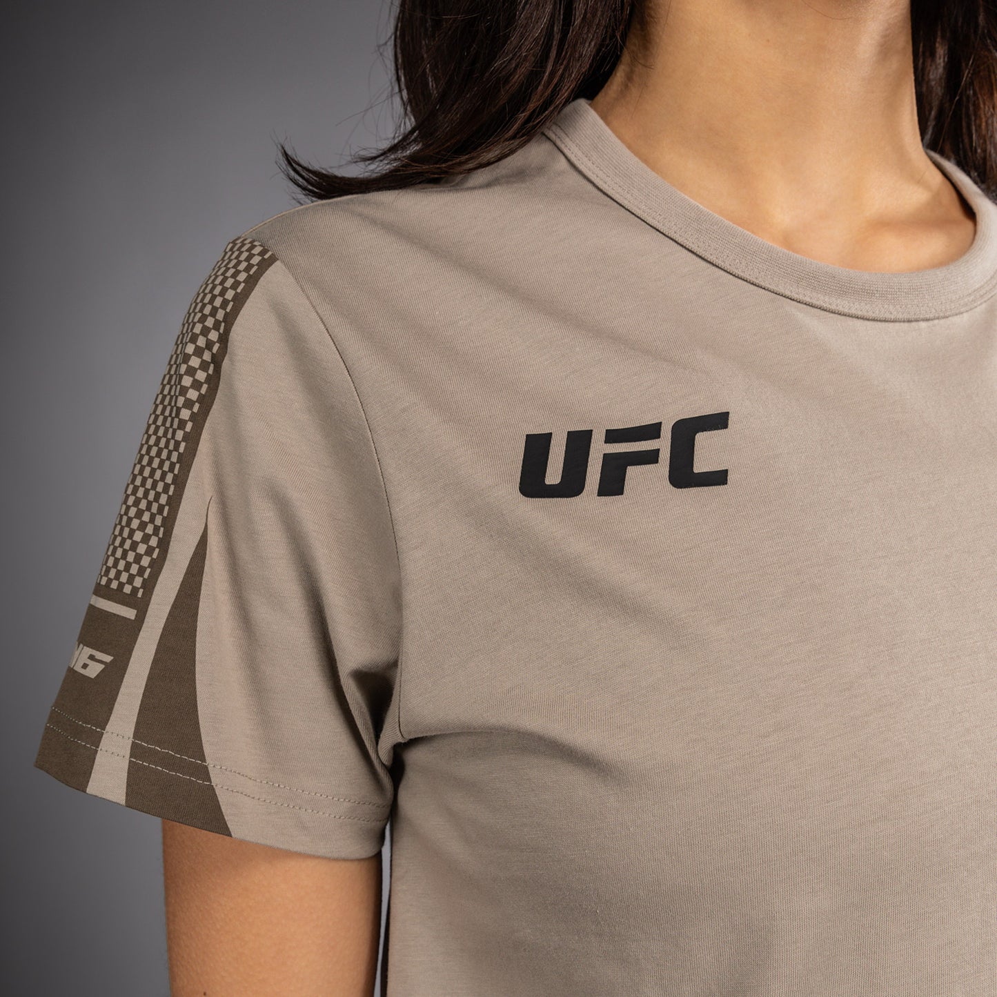Venum UFC Unity by Venum Authentic Fight Week 女子短袖T恤 - 沙色