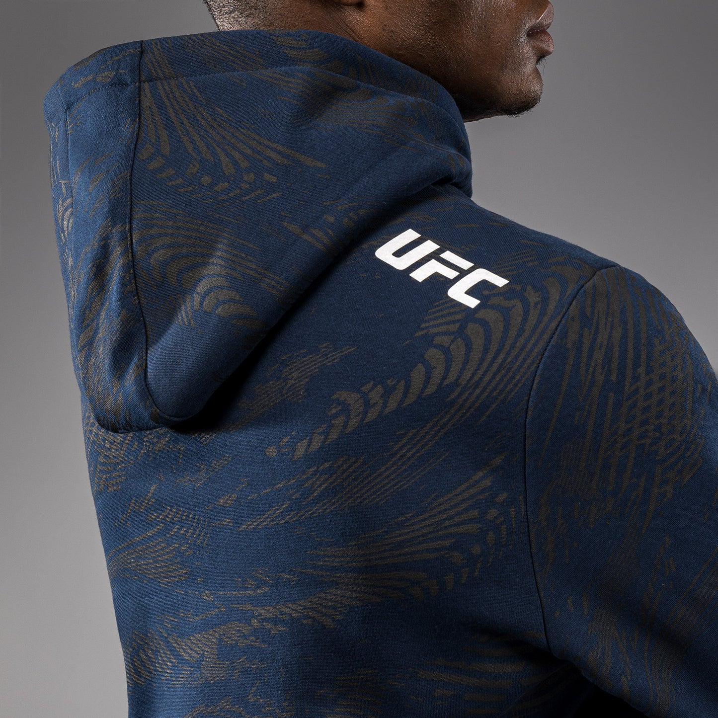 UFC Fusion by Venum Fight Week 男士款连帽衫 – 海洋蓝